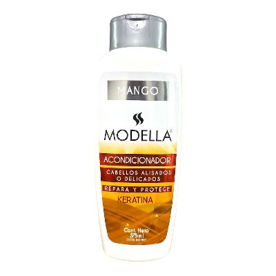 MODELLA 375 ML ACOND MANGO KERATINA SIN
