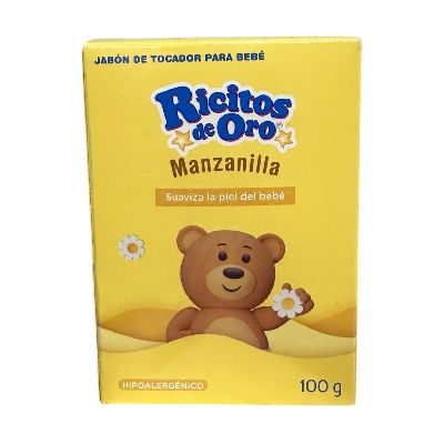 RICITOS JABON 100GR MANZANILLA